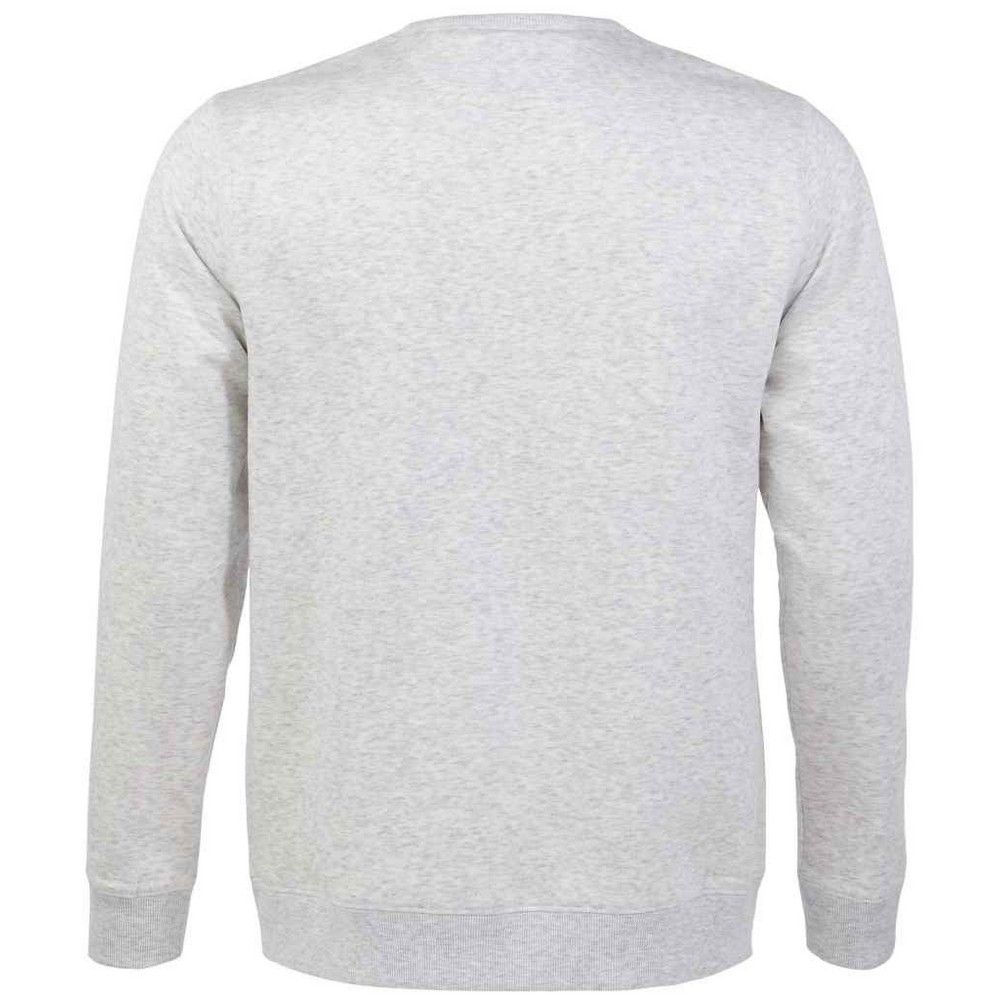 Klassisches Fleece-Sweatshirt mit Rundhalsausschnitt