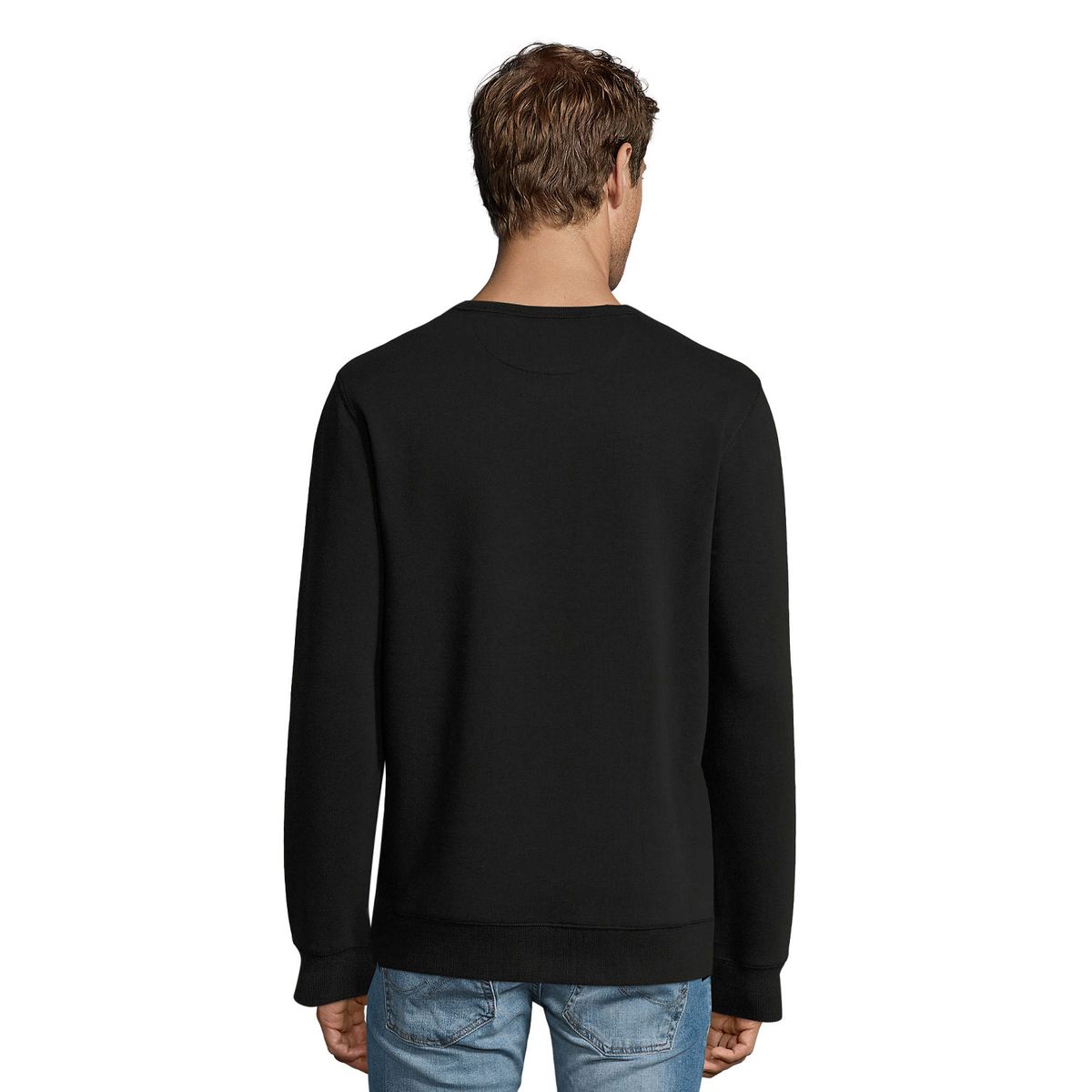 Klassisches Sweatshirt mit Rundhalsausschnitt
