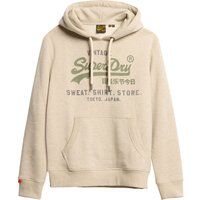 Hoodie mit Vintage-Grafiklogo