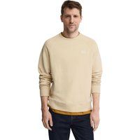 Lässiges stückgefärbtes Baumwoll-Sweatshirt