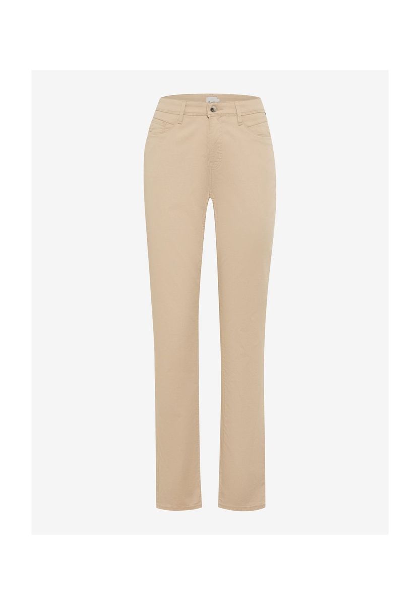 Gerade Bein Five-Pocket Satin Jeans