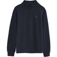 Sweatshirt mit kurzem Reißverschluss