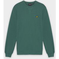 Klassisches Baumwoll-Sweatshirt mit Rundhalsausschnitt