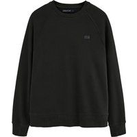 Lockeres Baumwoll-Sweatshirt mit Rundhalsausschnitt