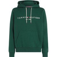 Klassischer Kapuzenpullover mit Logo-Stickerei