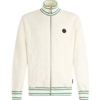 Jacquard-Monogramm Trainingsjacke mit Reißverschluss