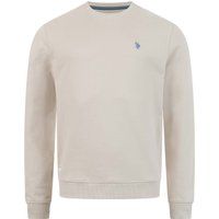 Klassisches Baumwoll-Sweatshirt mit Rundhalsausschnitt