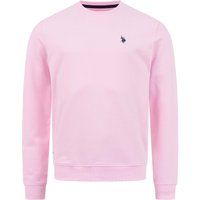 Klassisches Baumwoll-Sweatshirt mit Rundhals