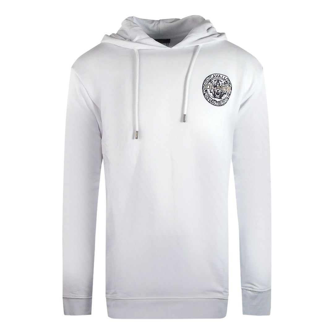 Kapuzenpullover mit kreisförmigem Logo-Detail