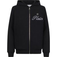 Zip-Hoodie mit Signatur-Schriftzug-Stickerei