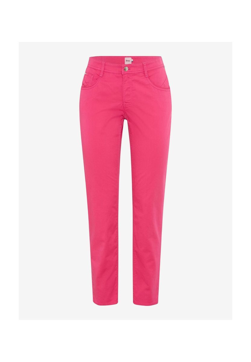 Verkürzte lässige Hose mit regulärer Passform