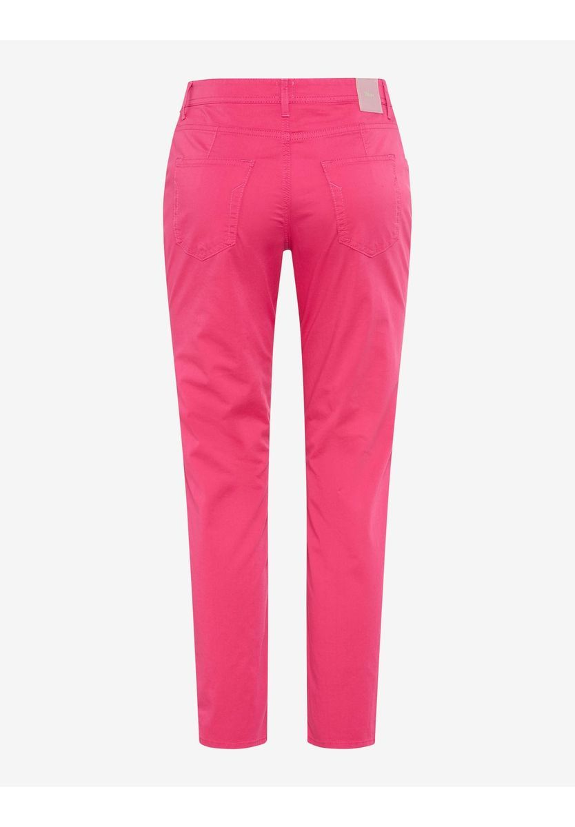 Verkürzte lässige Hose mit regulärer Passform