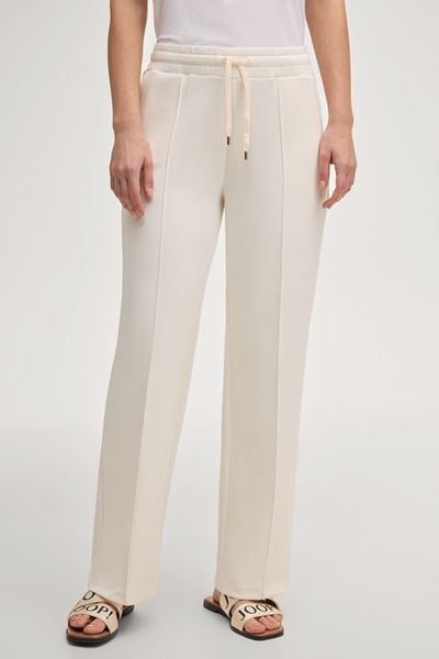 Joop! Talila Offwhite Jogginghose mit Kordelzug und Biesen