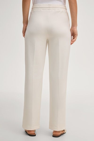 Joop! Talila Offwhite Jogginghose mit Kordelzug und Biesen