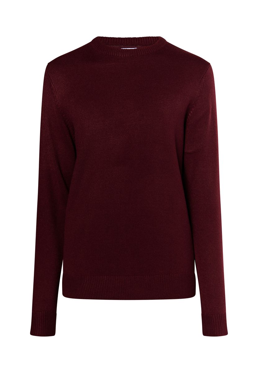 Minimalistischer Slim-Fit Strickpullover