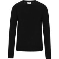 Klassischer Strickpullover mit Rundhalsausschnitt