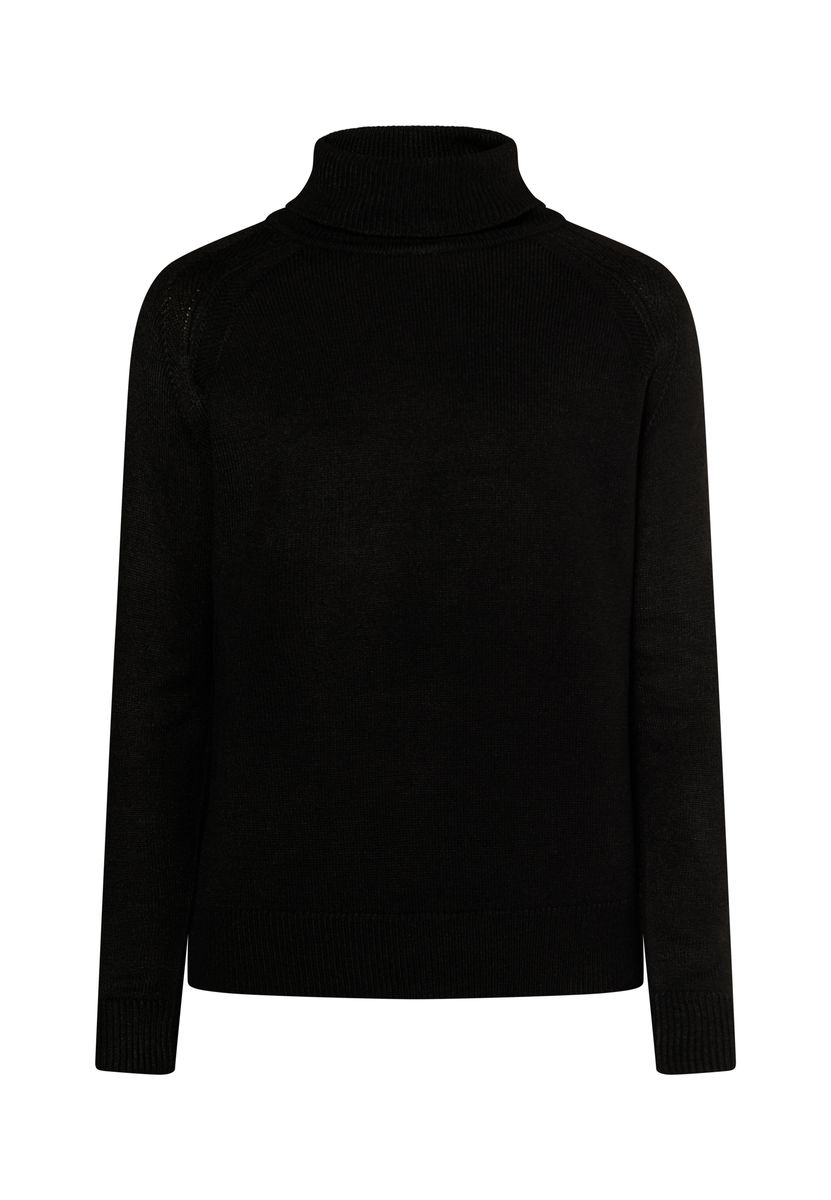 Klassischer Slim-Fit Strick-Rollkragenpullover