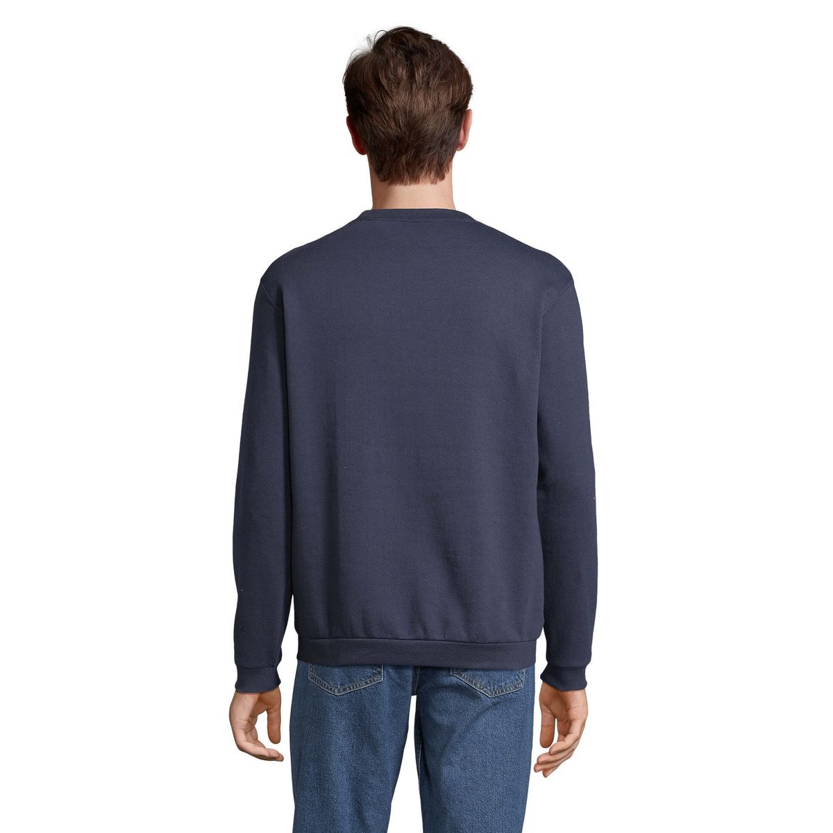 Klassisches Baumwoll-Mix Sweatshirt