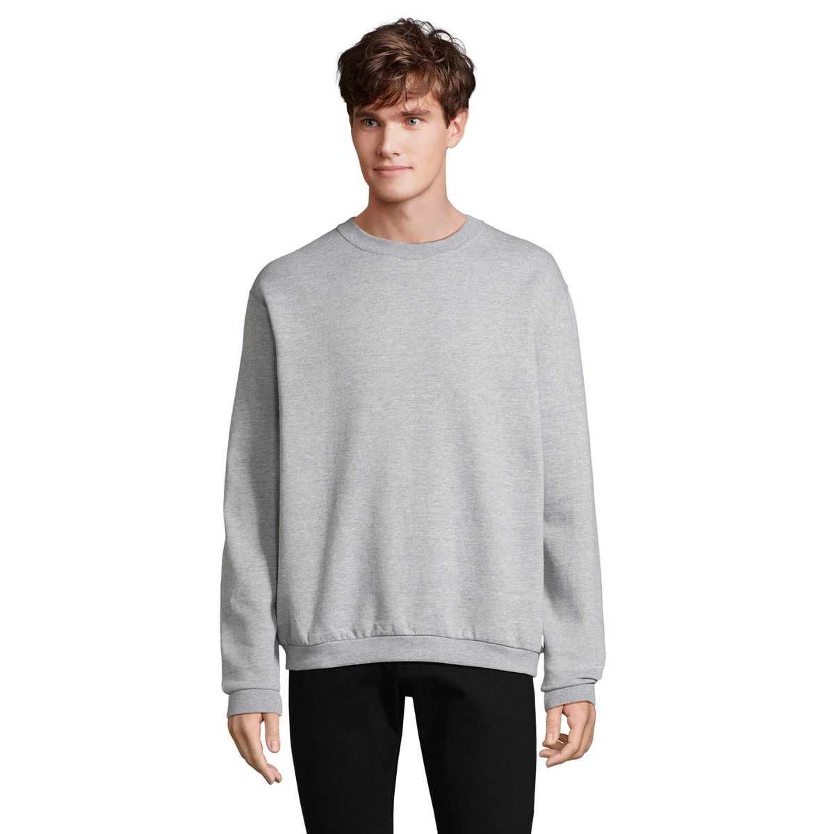 Klassisches Sweatshirt mit Rundhalsausschnitt
