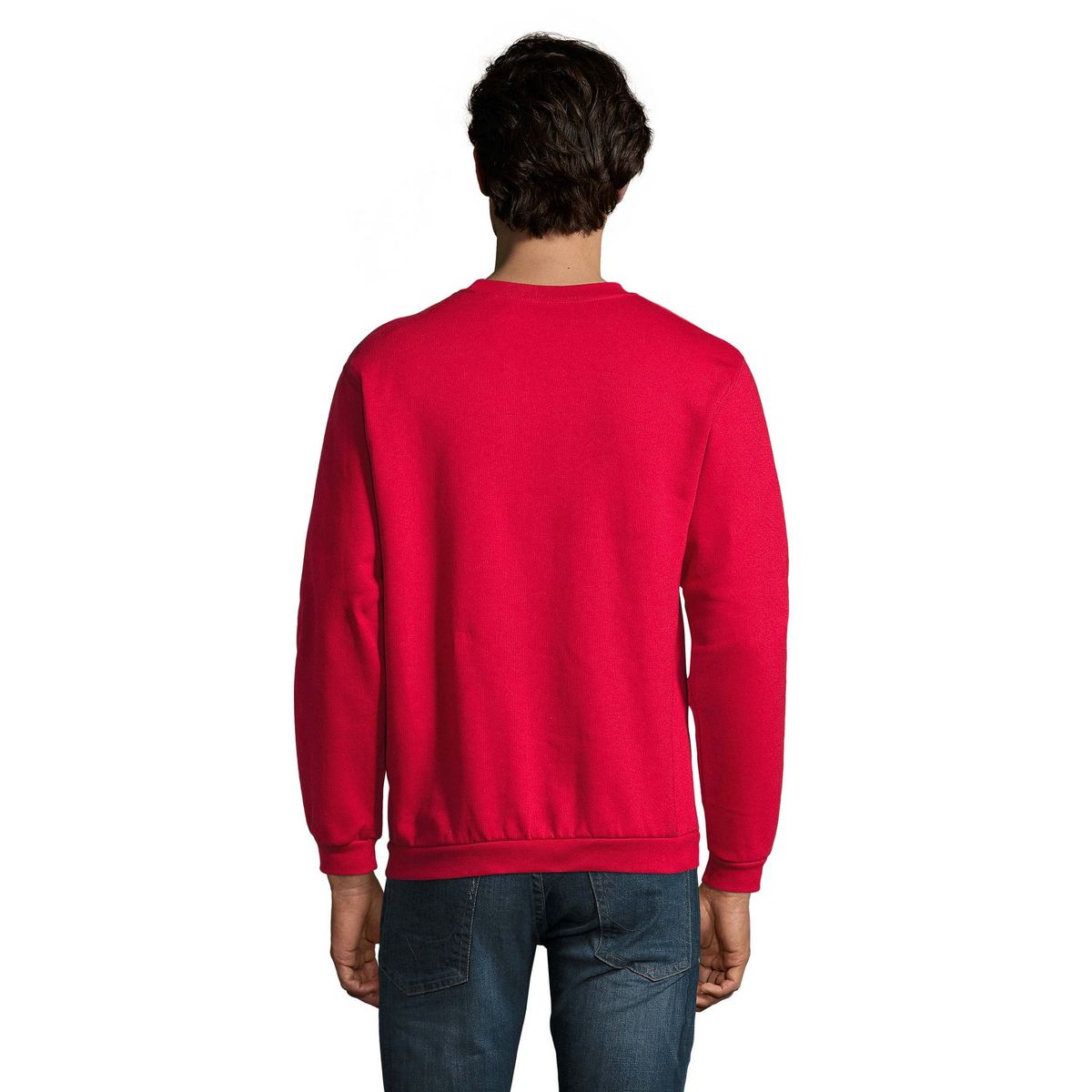 Klassisches Sweatshirt mit Rundhalsausschnitt