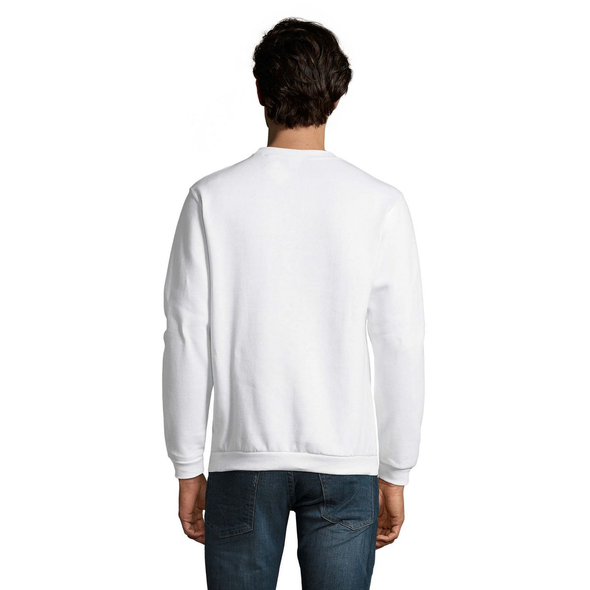 Klassisches Sweatshirt mit Rundhalsausschnitt