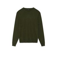 Klassischer Rundhals-Strickpullover