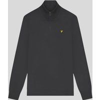 Loopback-Sweatshirt mit Viertel-Reißverschluss
