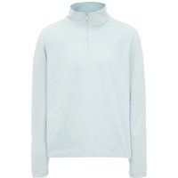 Fleecepullover mit Stehkragen