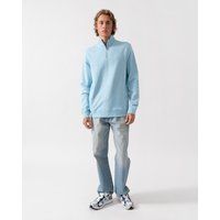 Half-Zip Sweatshirt mit Stehkragen