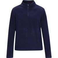 Fleece-Pullover mit halbem Reißverschluss