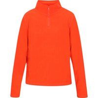 Fleecepullover mit halbem Reißverschluss
