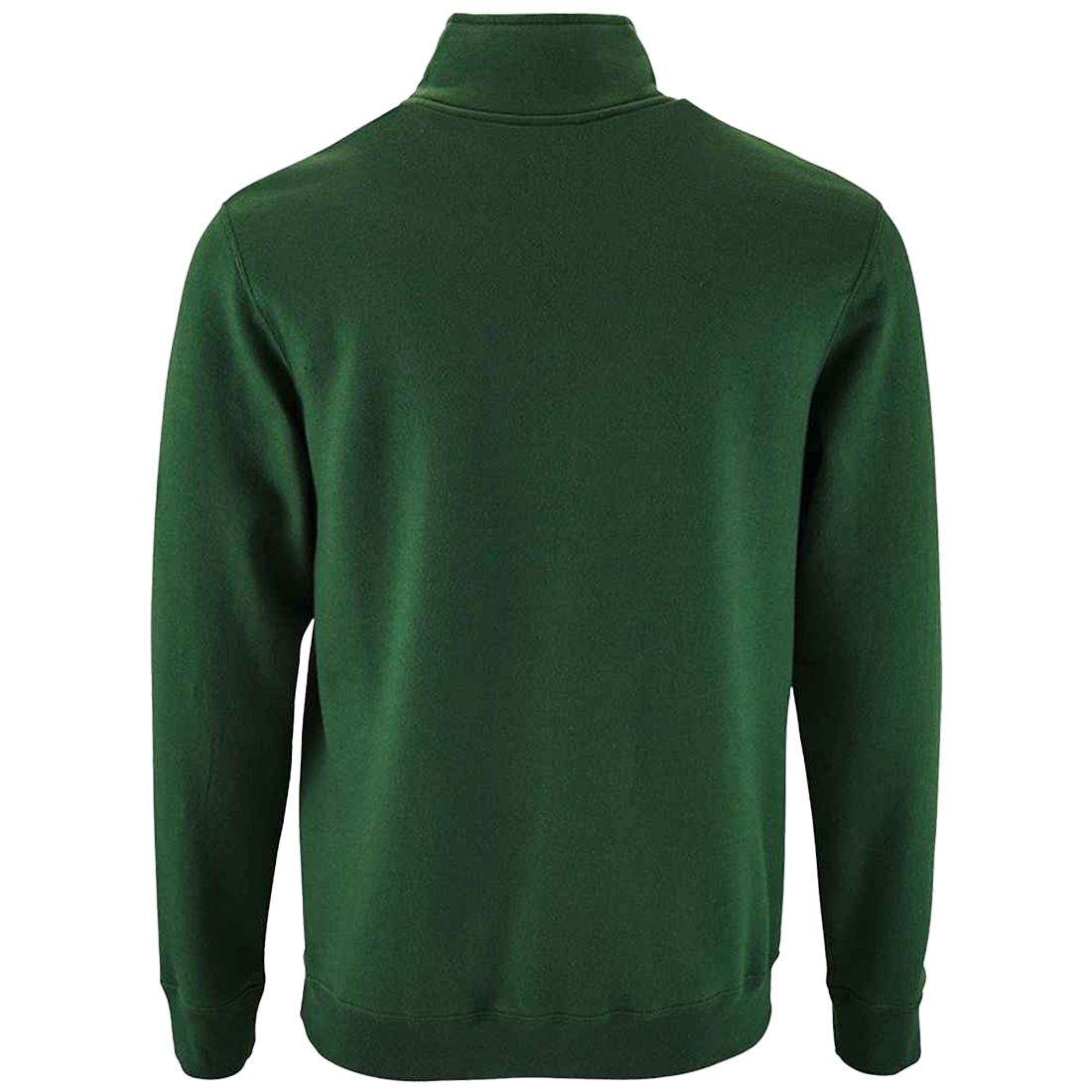 Sweatshirt mit halbem Reißverschluss