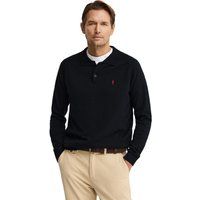 Klassischer Baumwoll-Polo-Pullover
