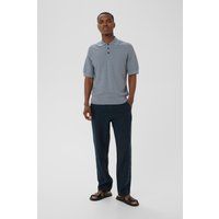 Elegantes Strickpolo mit Struktur