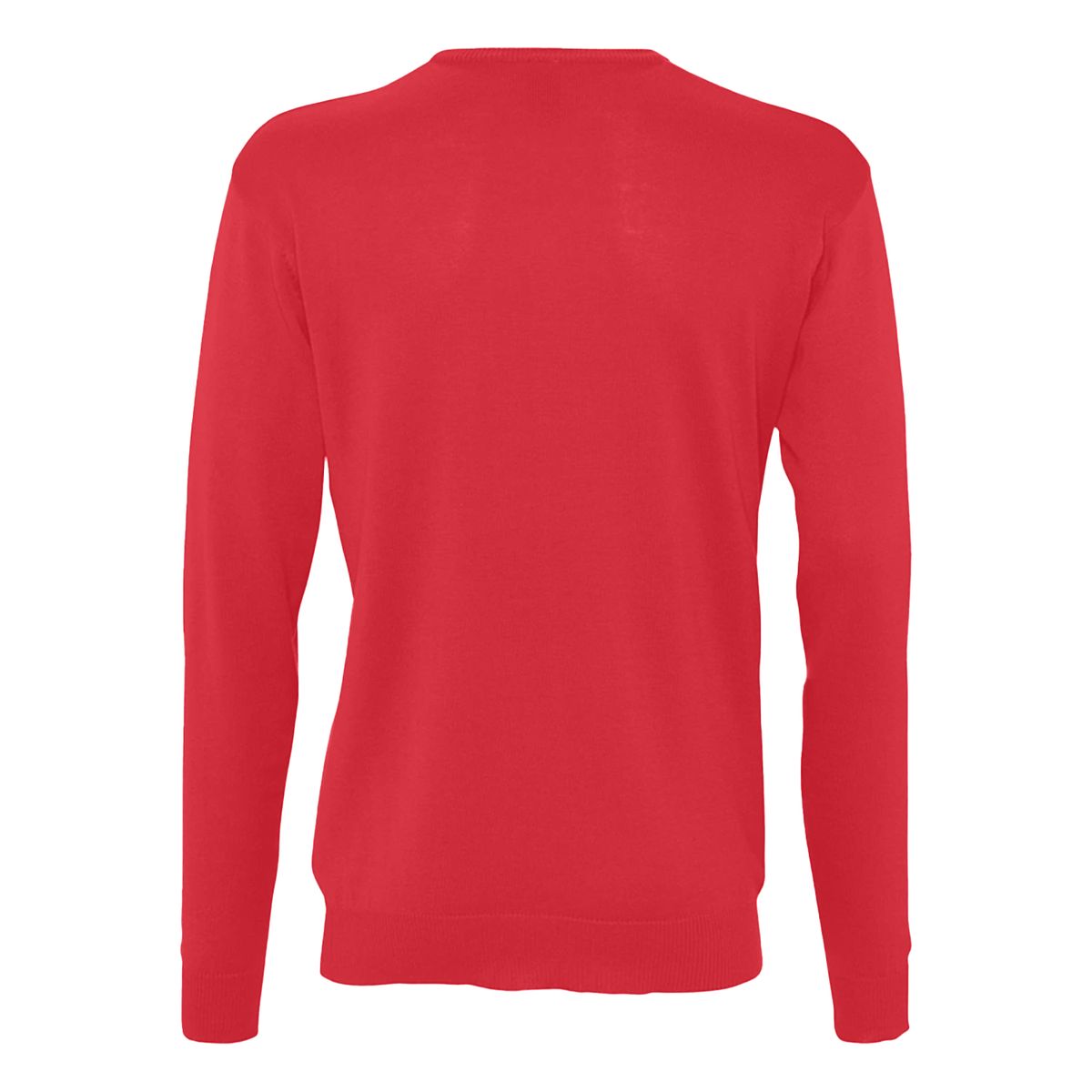 Essenzieller Strickpullover mit V-Ausschnitt