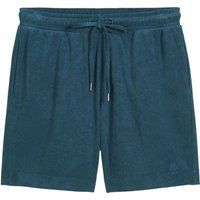 Frottee-Shorts mit vertikalen Streifen