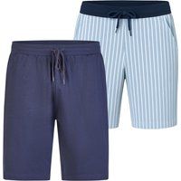 Gestreifte und unifarbene Pyjamashorts