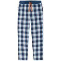 Klassische karierte Baumwoll-Loungehose