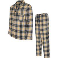 Klassisches Flanell-Pyjama-Set mit Karomuster