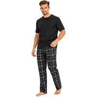 Klassisches Kariertes Pyjama-Set