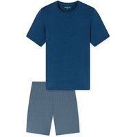 Lässiges Kurzarm-Pyjama-Set