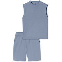 Ärmelloses Jersey-Pyjama-Set