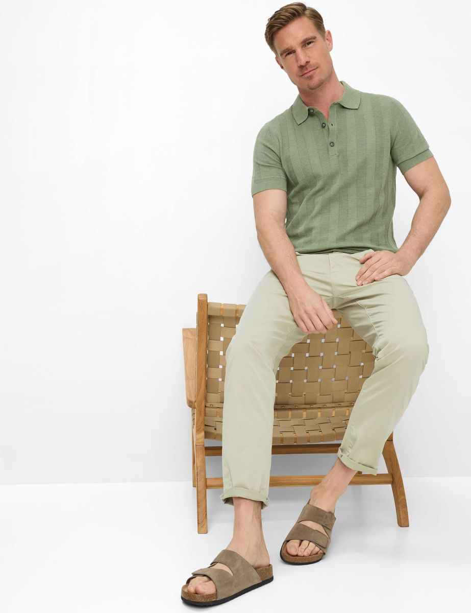 Klassische Straight-Fit Herren Chino Hose