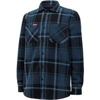 Sherpa-gefütterte karierte Hemdjacke