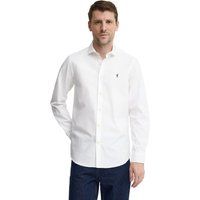 Slim-Fit Hemd aus Baumwoll-Popeline