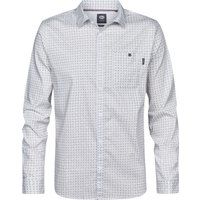 Klassisches gemustertes Slim-Fit Hemd