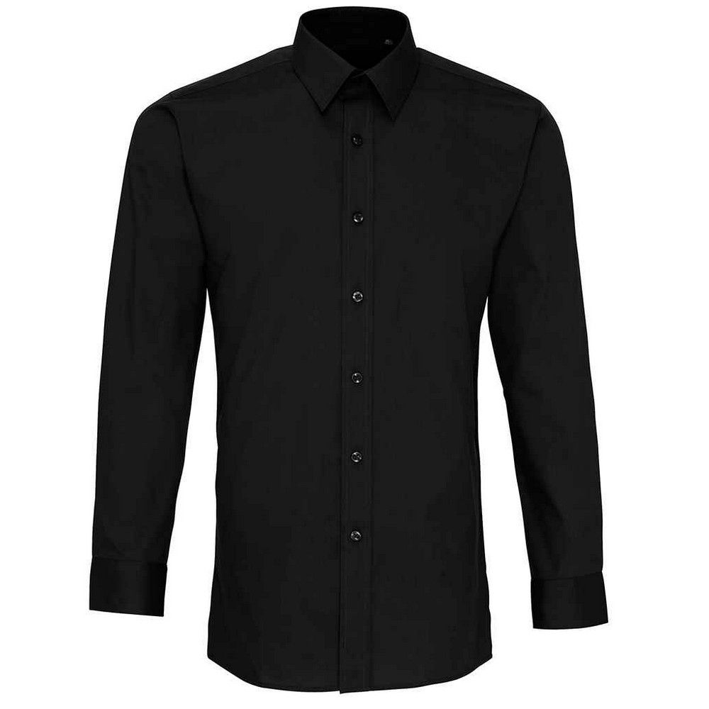 Klassisches Slim-Fit Popeline-Hemd