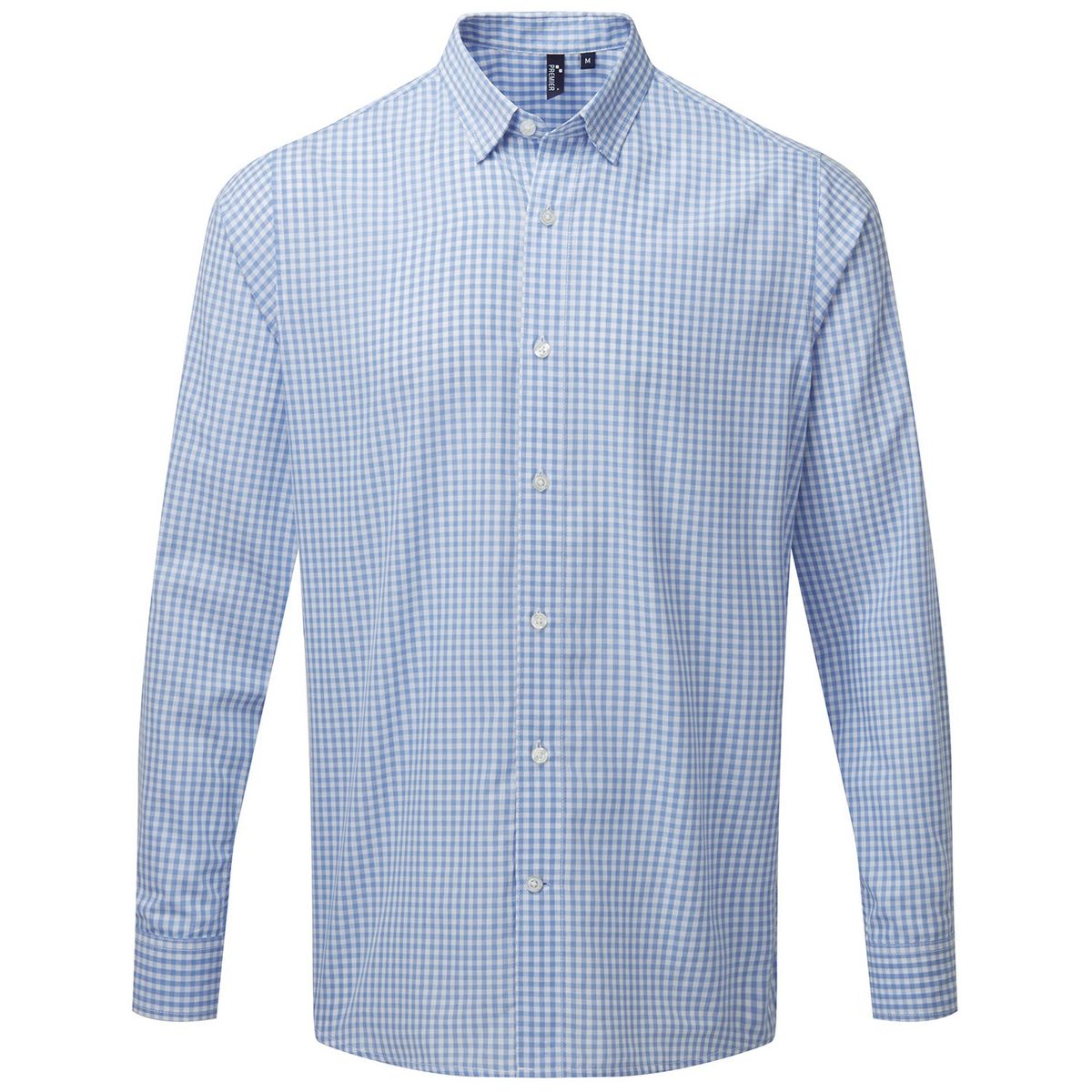 Klassisches Gingham-Langarmhemd