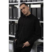 Denim-Hemd im Regular Fit mit Tasche