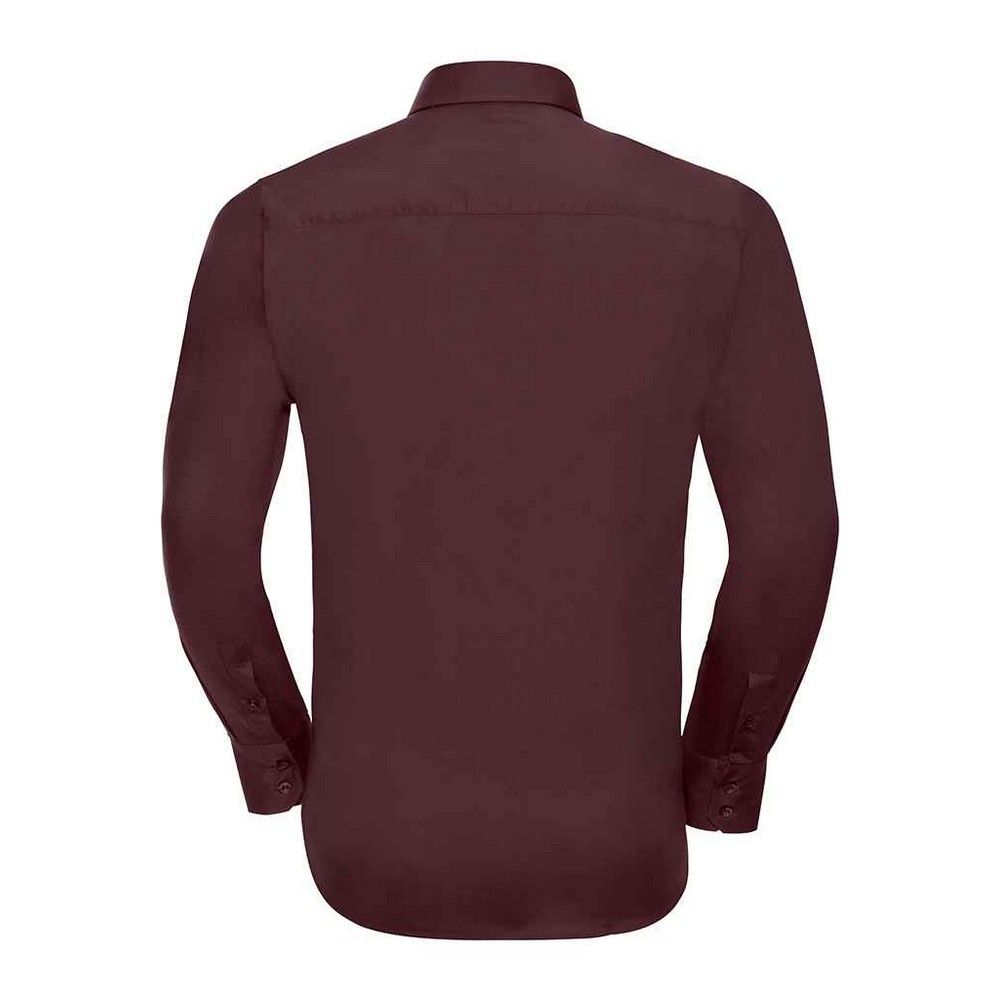 Modernes Slim-Fit Stretch-Hemd